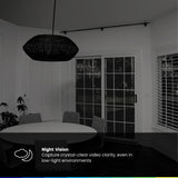 2K Smart Indoor Security Camera with Night Vision, Motion Detection & 2-Way Audio – 130° Wide Angle Home Monitoring Camera