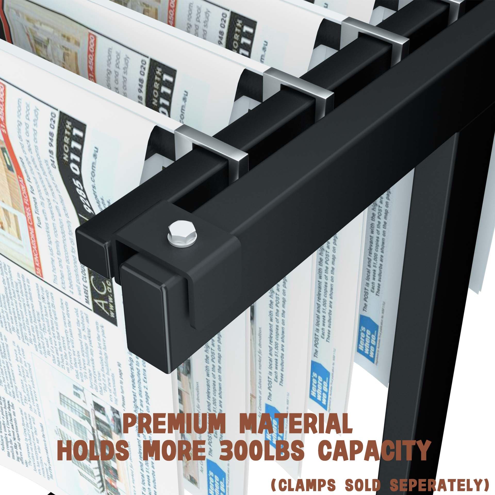 INNOVART Mobile Blueprint Storage Rack – Adjustable Rolling Vertical Plan Holder for Large Documents (Black)