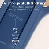 Nori Press 3-in-1 Portable Garment Steamer Iron Dual Voltage Travel Press with Steam Function