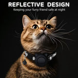 Android GPS Cat Tracker Collar Smart Bluetooth Pet Locator Waterproof Google Find My Device Compatible