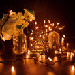 39FT Orange Halloween String Lights – 100 LED Plug-in Twinkle Lights with 8 Modes & Extendable Design for Outdoor Décor
