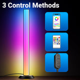 RGB+IC Bluetooth Light Bars – 16M Color TV Backlight with Music Sync & Remote Control