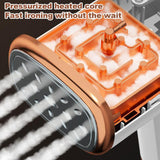 Foldable Travel Garment Steamer 3-Second Heat-Up Compact Portable Clothes Wrinkle Remover with Auto Safety Shut-Off
