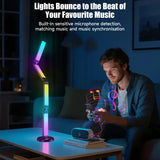 Magic Lantern RGB Foldable Desk Ambient Lamp – 16 Million Colors, Music Sync & App Control