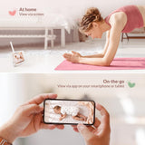 Smart Baby Monitor with 5" Screen & App Viewing – HD Camera, Night Vision & Two-Way Audio Nursery Monitor