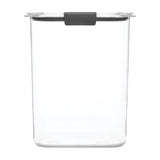 Airtight Pantry Food Storage Container – 16-Cup BPA-Free Stackable Canister (White)