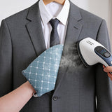 Blue Professional Garment Steamer Heat Resistant Glove with Built-In Ironing Platform and Anti-Steam Protection