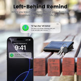 MFi Certified Apple Find My Bluetooth Tracker Tag 4 Pack, Ultra-Light Smart Item Locator with 90dB Alert and 1-Year Battery