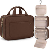 Premium Hanging Toiletry Bag with 360° Hook & Clear Travel Compartments