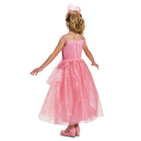 Official Glinda Deluxe Costume for Girls – Wicked Movie Pink Satin Dress ✨💖