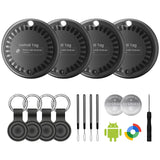 Android Find Hub Bluetooth Tracker Tag, UWB Distance Display, 95dB Loud Alert, IP65 Waterproof, 2-Year Battery, Google Certified Item Locator
