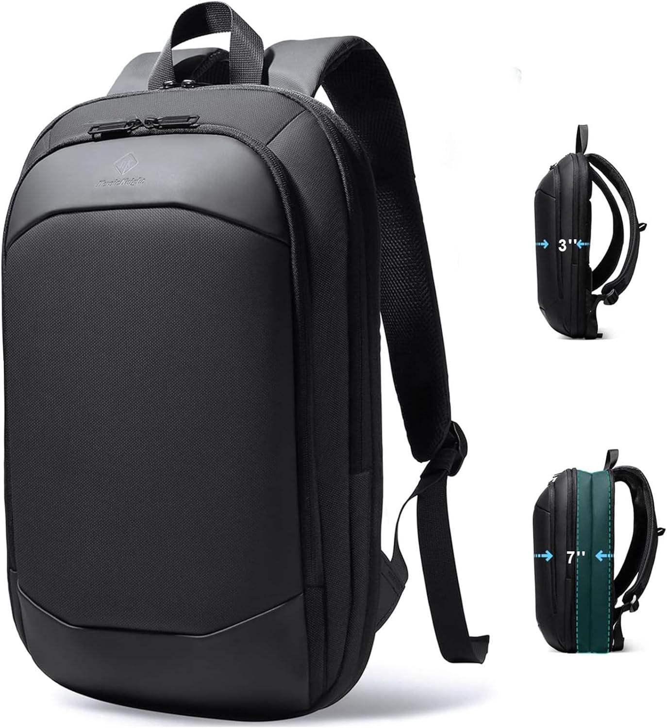 Premium 17-Inch Expandable Business Laptop Backpack for Men | Waterproof Travel Bag with USB Port & Anti-Theft Pocket