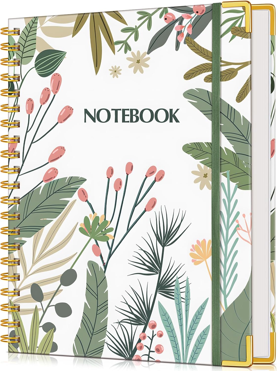 Autumn Tree A5 Hardcover Spiral Journal with Thick Lined Paper