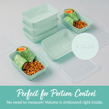Bentgo Meal Prep Containers – 20 Piece Reusable Food Storage Set with Lids, 4-Cup Portion Control