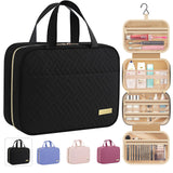 Hanging Travel Toiletry Bag Organizer – Waterproof Cosmetic & Makeup Storage Bag with Hook