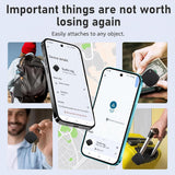 Android Find Hub Bluetooth Tracker Tag 4 Pack, Google Certified Item Finder with Global Tracking and Replaceable Battery