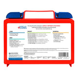 Be Smart Get Prepared First Aid Kit – 180 Pieces, FDA Approved Emergency Medical Kit (Red)