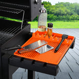 Extra-Large Silicone Grill & Kitchen Organizer Mat – Heat Resistant, Dishwasher Safe (16 x 11.5 in)