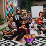 3-Pack Halloween Candy Bowls with Holders – Orange, Purple & Black Trick or Treat Set