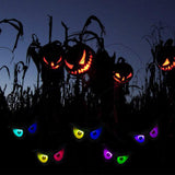 Halloween Ghost Eye String Lights – 6.25ft Multicolor LED Lights with 5 Glowing Eyes (Battery Operated, Waterproof)