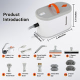 Portable Handheld Steam Cleaner 1500W High Pressure Multi-Surface Cleaning System with 9 Accessories