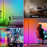 RGB Corner Floor Lamp – 16 Million Colors Smart LED Mood Light with App & Music Sync