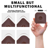 5-Pack Nonstick Pan Scrapers – Heavy-Duty ABS Plastic, Scratch-Free Cookware Cleaning Tools