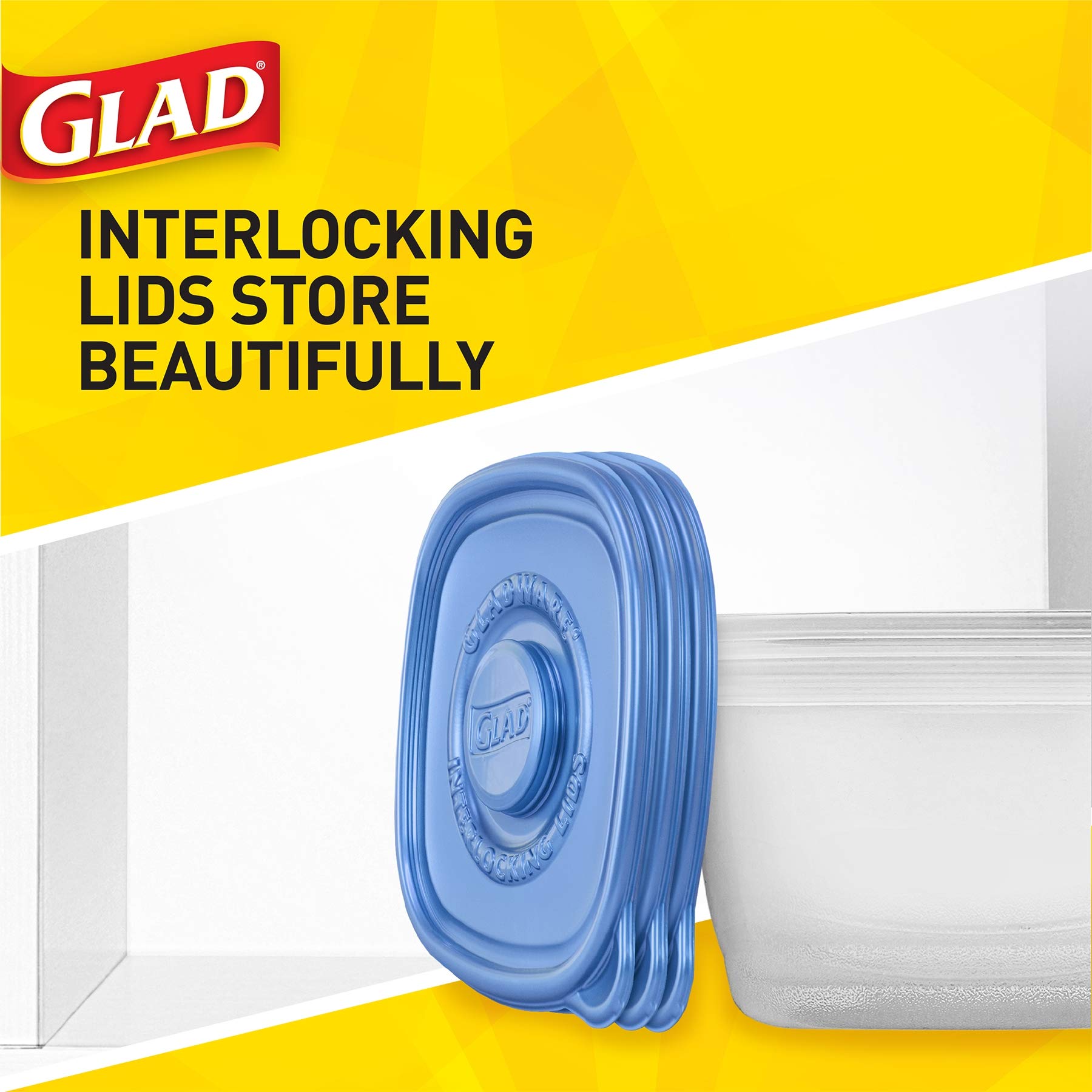 GladWare Airtight Food Storage Container – 24oz Medium Rectangle, BPA-Free