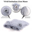 Lion Mane Dog Costume – Funny Halloween Wig for Large Dogs