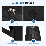 Lightweight School Backpack with Laptop Sleeve – Classic Unisex Bookbag for Teens & College