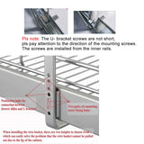 DINDON Slim Chrome Pull-Out Cabinet Drawer – Compact Single-Tier Slide-Out Organizer for Narrow Kitchen Cabinets