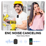 INSMY Mini Bluetooth Speaker – Waterproof Clip-On Portable Speaker with Carabiner