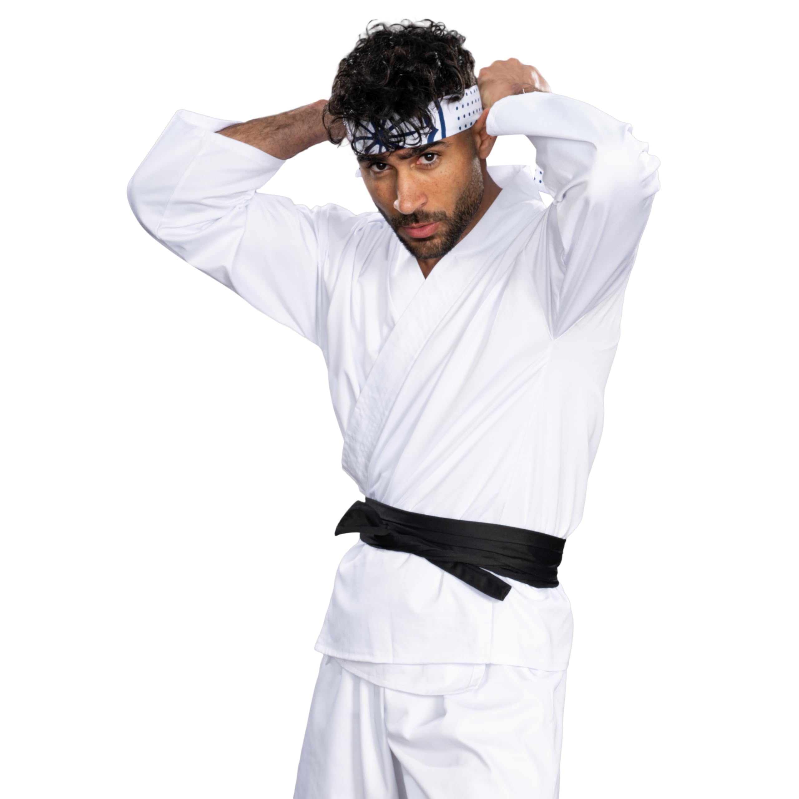 Karate Kid The DELUXE Daniel Mens Replica Gi Costume (X-Large)