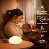 Touch Control Baby Night Light – Rechargeable Nursery Lamp with Adjustable Brightness & Color Temperature