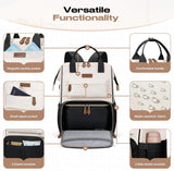 25L School & Work Laptop Backpack with Insulated Lunch Bag