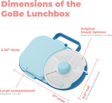 Taro Purple Snack Spinner Lunchbox with Sandwich Compartment
