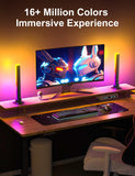 WiFi RGB IC Smart Light Bars – Alexa Voice Control Gaming & TV Ambient Lighting