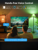 Lepro AI RGBWW Smart WiFi Light Bulb – 16M Colors, Tunable White 2700K–6500K with Alexa & LightGPM 4