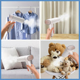 KEENSTAR Foldable Handheld Garment Steamer 1200W Fast Heat Portable Wrinkle Remover with Detachable Tank