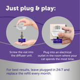FELIWAY Optimum Cat Calming Diffuser with Advanced Pheromone Technology – Stress Relief Solution for Cats & Kittens (Up to 700 sq ft Coverage)