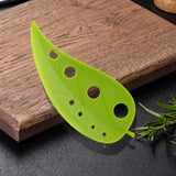 Multi-Hole Herb Stripper & Leaf Cutter Tool – 2-in-1 Kitchen Herb Peeler (Green)