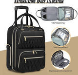 16-Inch Underseat Rolling Carry-On with Laptop Storage