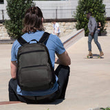 Travelon Active Packable Anti-Theft Backpack – Lightweight Foldable Travel Daypack with RFID Protection (Black)