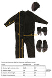 Adult Gorilla Costume – Deluxe Brown Faux Fur Jumpsuit & Mask