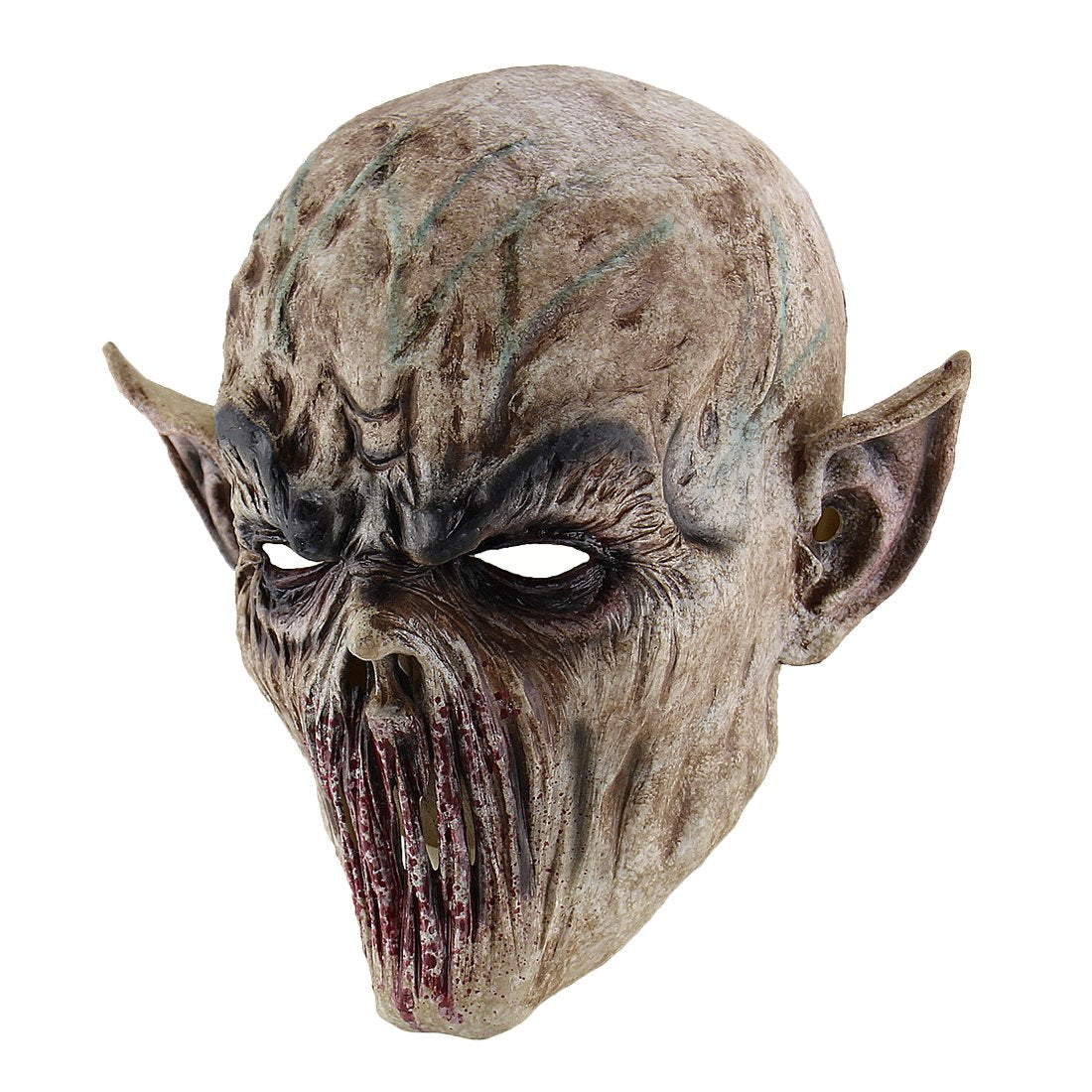 Realistic Zombie Latex Mask – Scary Halloween Masquerade Costume for Adults, Breathable & Non-Toxic Full Head Mask