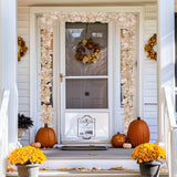 Fall Maple Leaf String Lights – 2 Pack 13ft 40 LED Grey & White Garland Lights with Timer, Battery Operated Waterproof Fall Décor