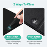 11.5” Large LCD Writing Tablet with Leather Case – Reusable Digital Notepad & Meeting Board (Black)