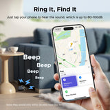 UGREEN FineTrack Air Tracker Tags (4-Pack) – Apple Find My Certified Bluetooth Item Trackers with 2-Year Replaceable Battery
