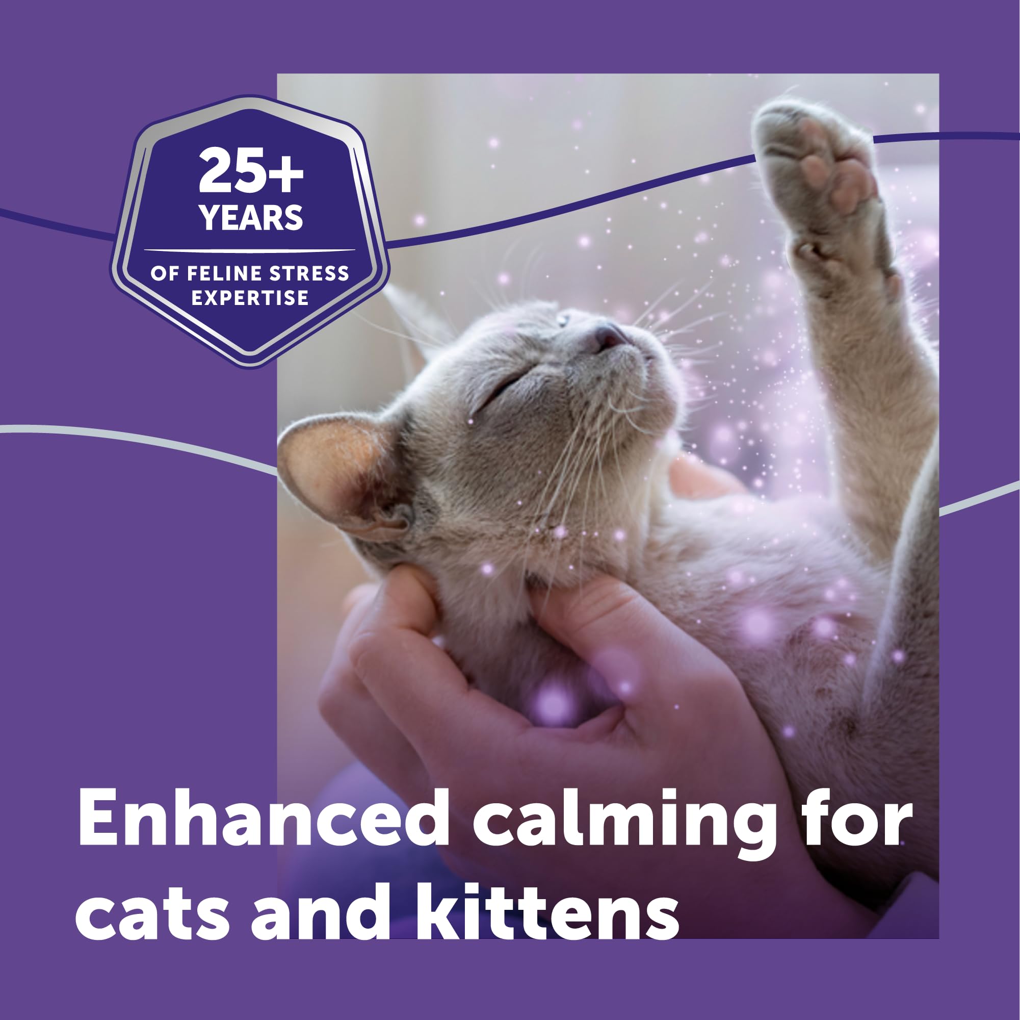 FELIWAY Optimum Cat Calming Diffuser with Advanced Pheromone Technology – Stress Relief Solution for Cats & Kittens (Up to 700 sq ft Coverage)