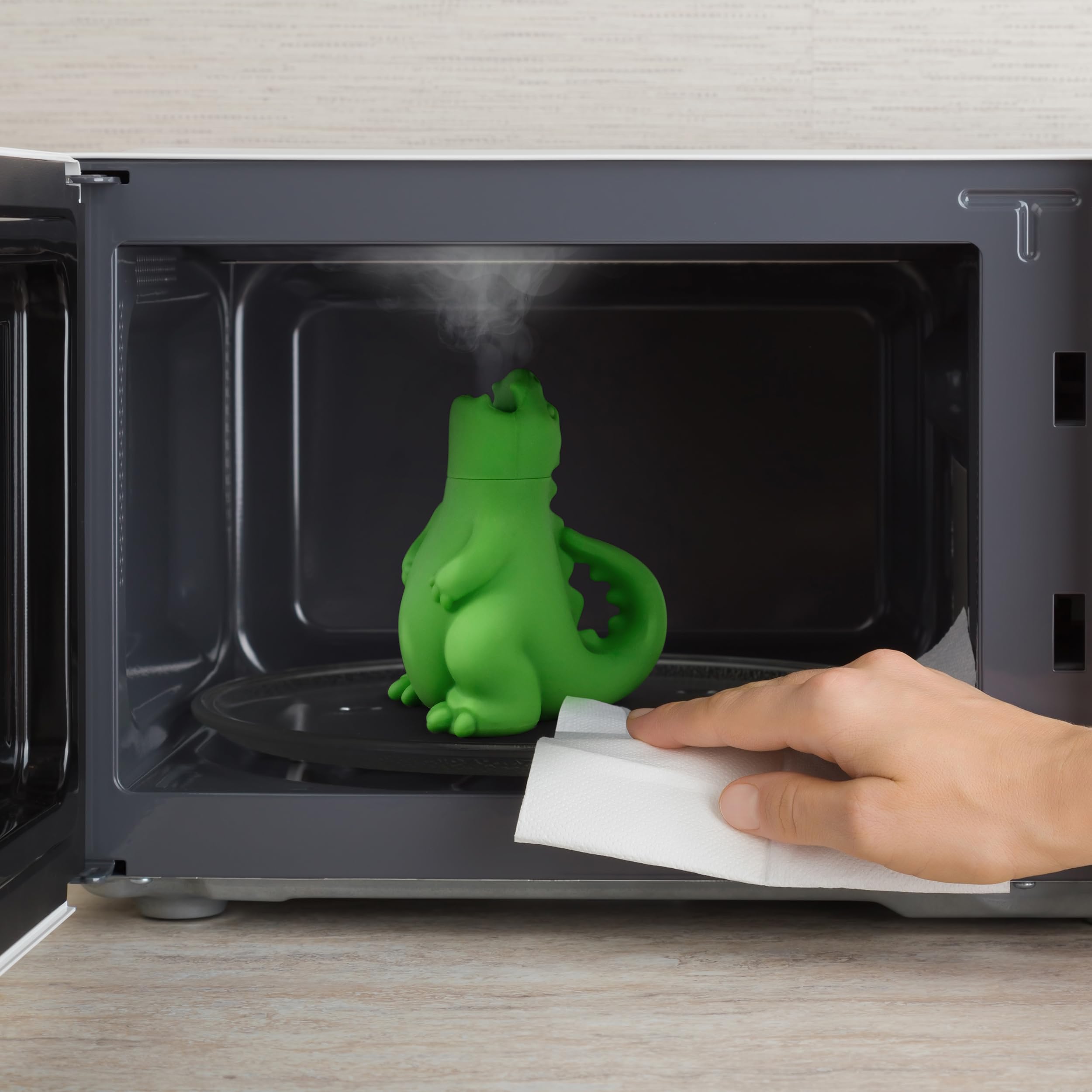 Dragon-Shaped Microwave Steam Cleaner – Chemical-Free Deep Cleaning with Steam